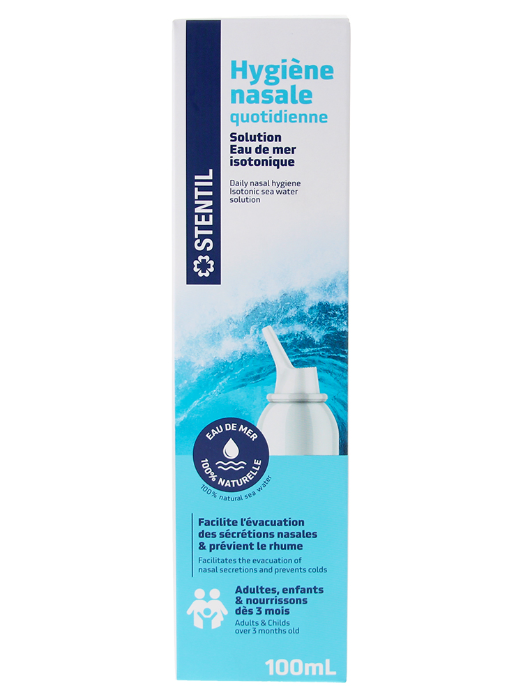 Stentil Hygiène Nasale Quotidienne dès 3 Mois 100 ML